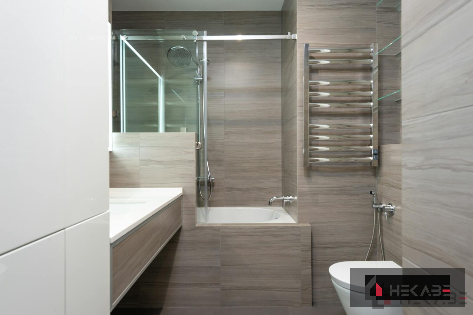 Lazienka Franciszkanska — Katowice realizacja Hekabe zdjecie 1