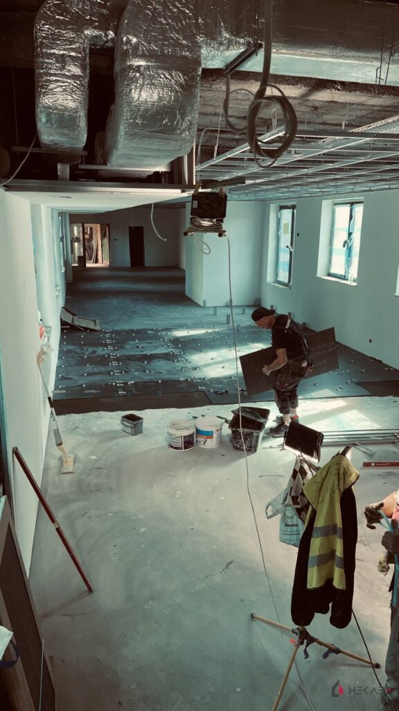 Strzelnica Jankego Katowice — projekt Hekabe, wykończenia wnętrz premium