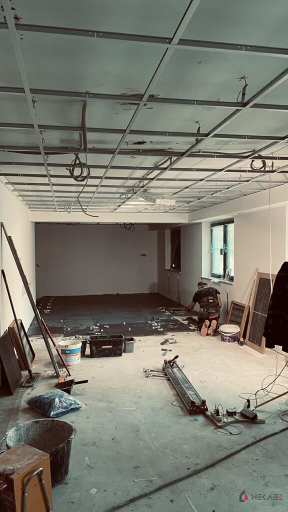 Strzelnica Jankego Katowice — projekt Hekabe, wykończenia wnętrz premium