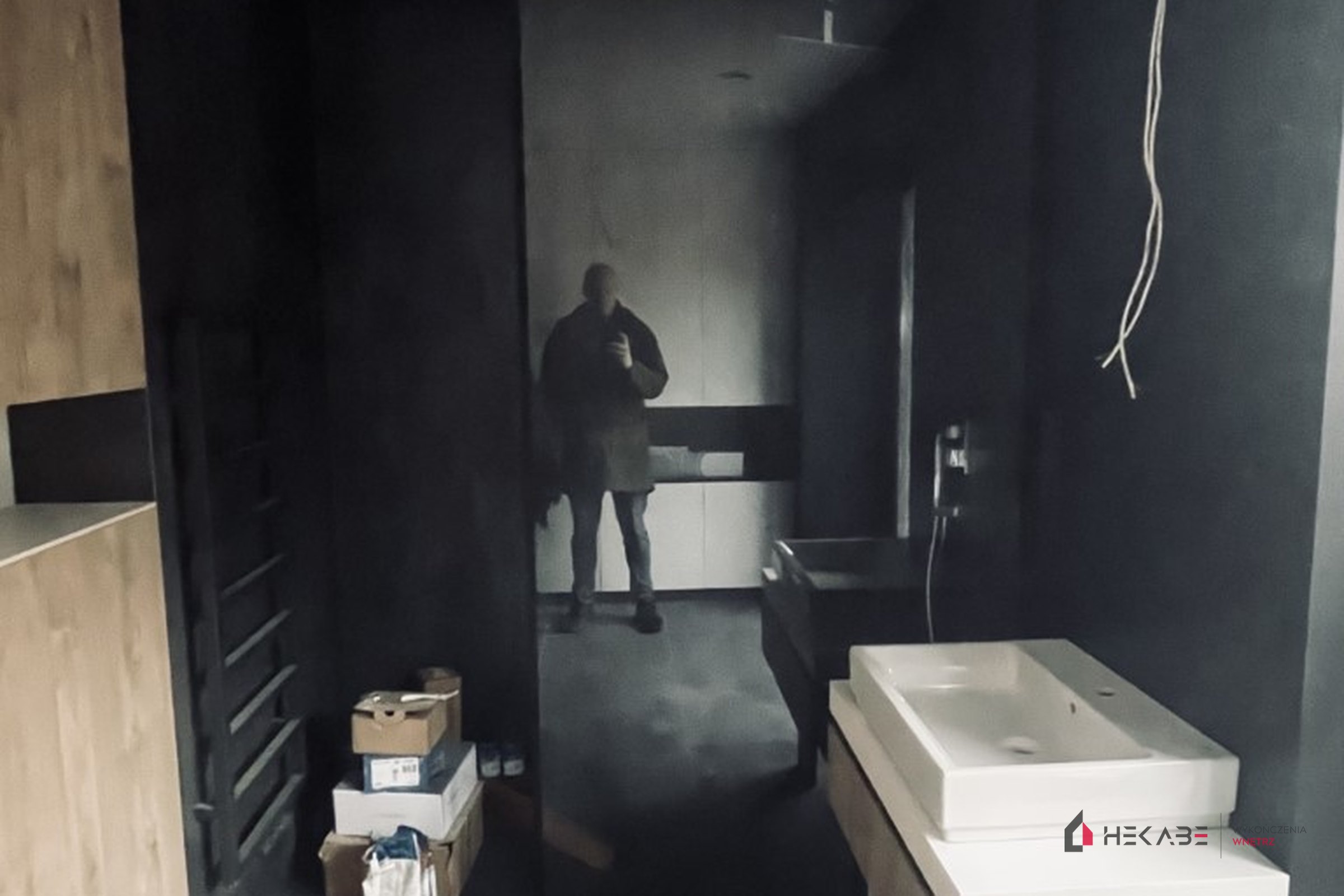 Łazienka Bażantów Katowice — realizacja Hekabe 1