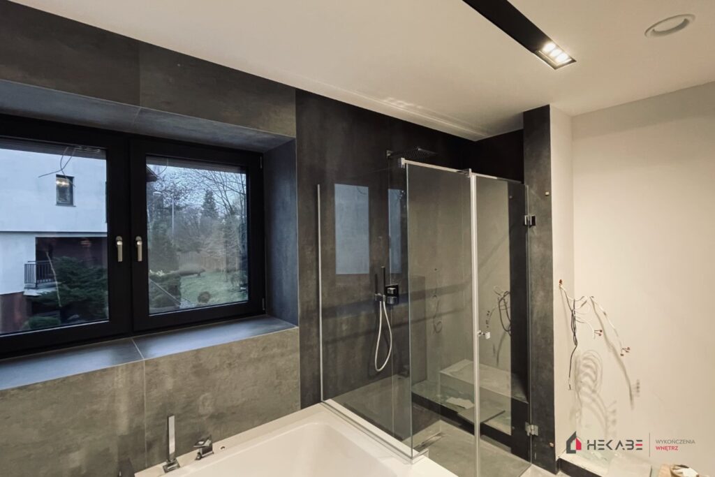 Łazienka Bażantów Katowice — realizacja Hekabe 11