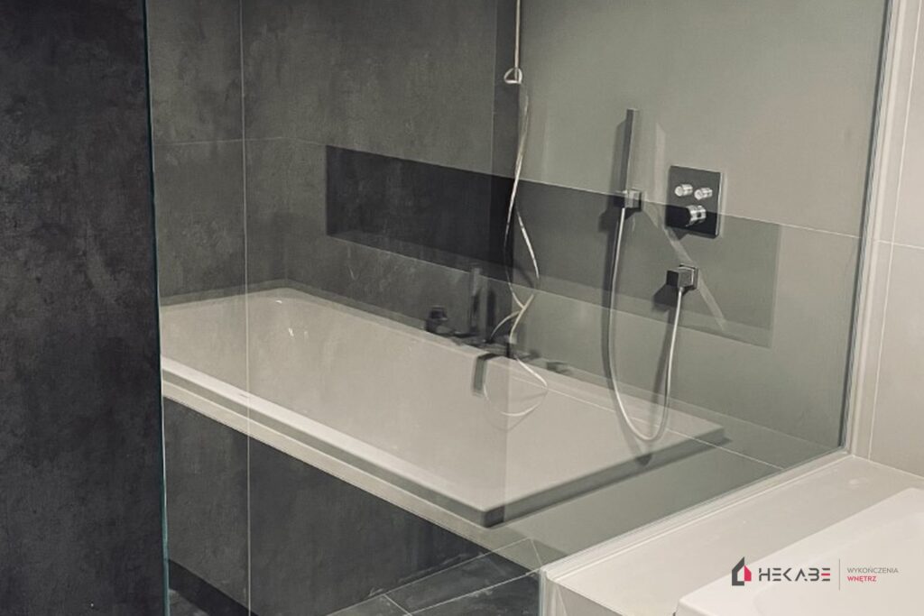 Łazienka Bażantów Katowice — realizacja Hekabe 6
