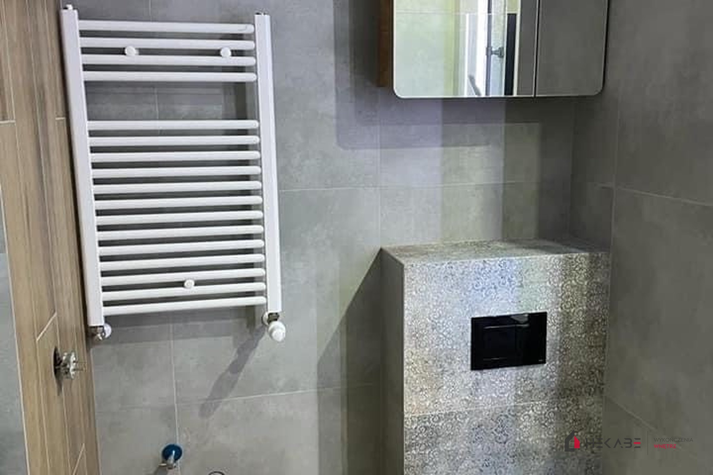 Łazienka Osiedle Franciszkańskie Katowice — realizacja Hekabe 1