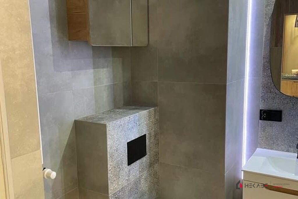 Łazienka Osiedle Franciszkańskie Katowice — realizacja Hekabe 4