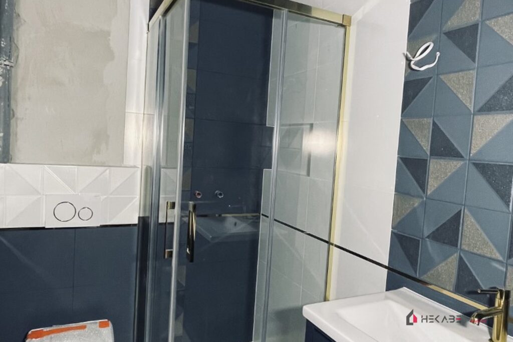 Łazienka Ratanice I Katowice — realizacja Hekabe 2