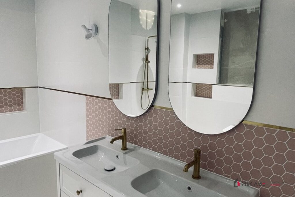 Łazienka Ratanice II Katowice — realizacja Hekabe 2