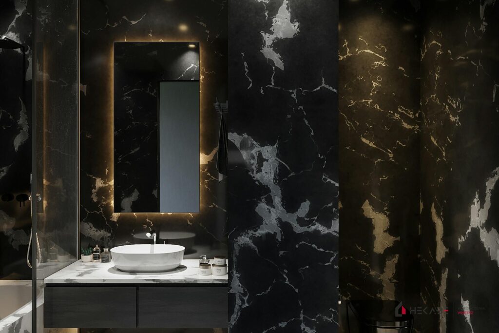 Łazienka Smolna Katowice — realizacja Hekabe 2