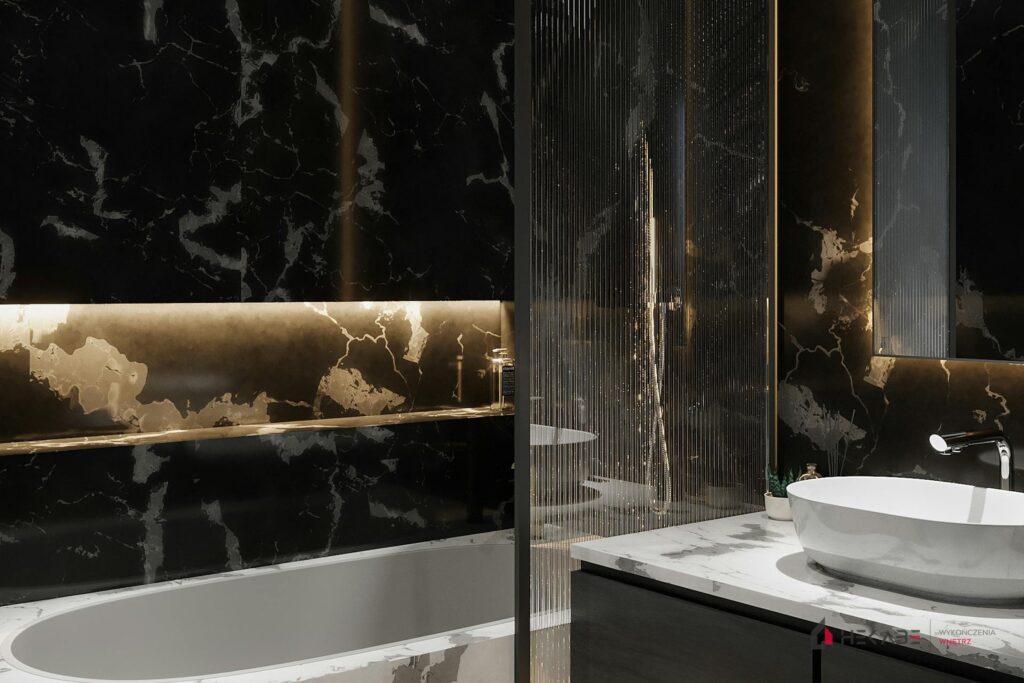 Łazienka Smolna Katowice — realizacja Hekabe 3