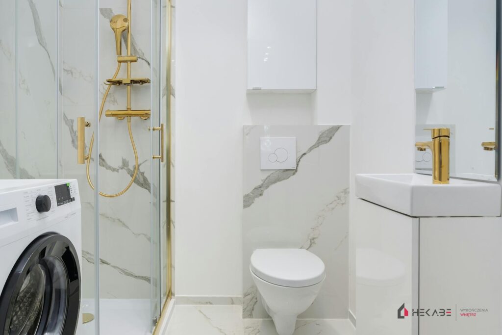 Łazienka Żurawia Katowice — realizacja Hekabe 2