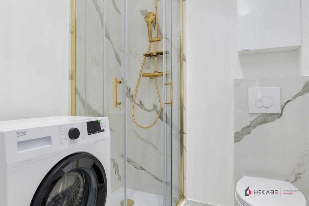 Łazienka Żurawia Katowice — realizacja Hekabe 3