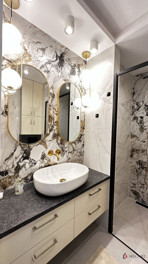 Apartament w Atal Towers Katowice — projekt Hekabe, wykończenia wnętrz premium