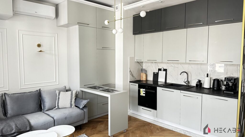 Apartament w Atal Towers Katowice — projekt Hekabe, wykończenia wnętrz premium