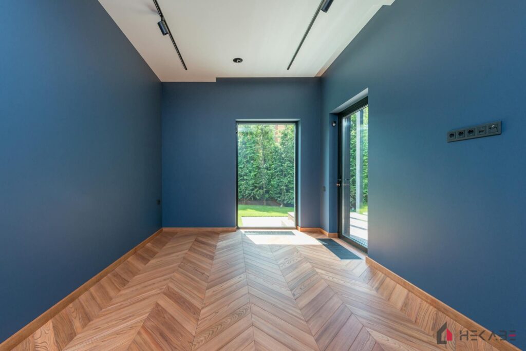 Mieszkanie Bocianów Katowice — projekt Hekabe, wykończenia wnętrz premium