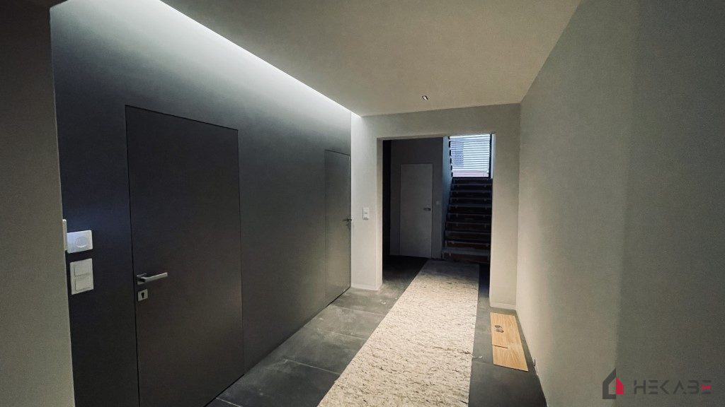 Mieszkanie Ceglana Katowice — projekt Hekabe, wykończenia wnętrz premium