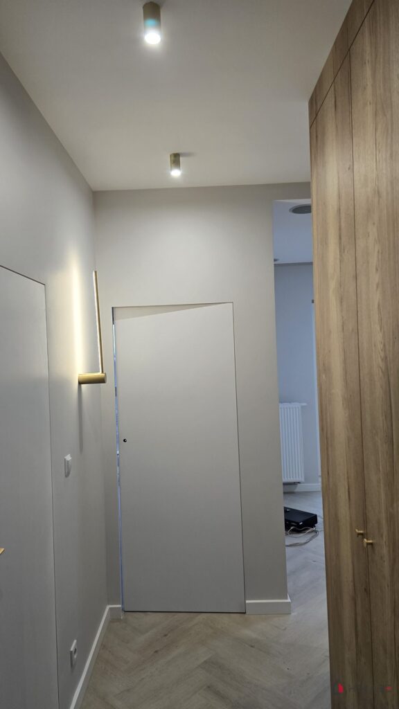 Mieszkanie Ceglana II Katowice — projekt Hekabe, wykończenia wnętrz premium