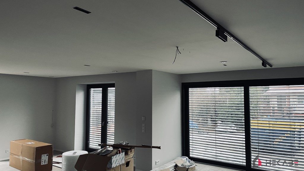 Mieszkanie Ceglana Katowice — projekt Hekabe, wykończenia wnętrz premium