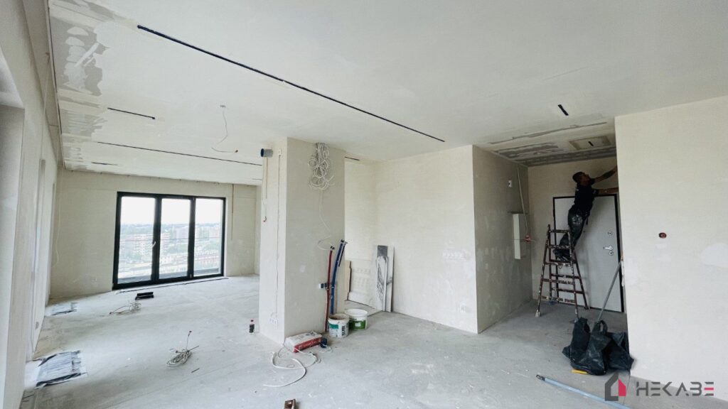 Mieszkanie Góreckiego Katowice — projekt Hekabe, wykończenia wnętrz premium