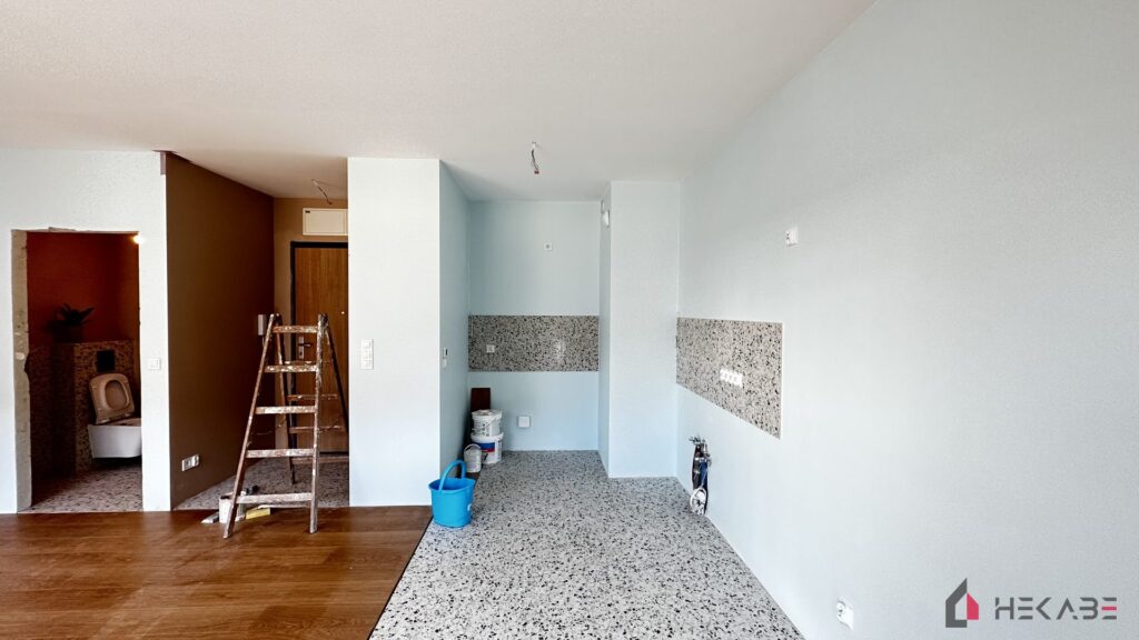 Mieszkanie Kawki Katowice — projekt Hekabe, wykończenia wnętrz premium