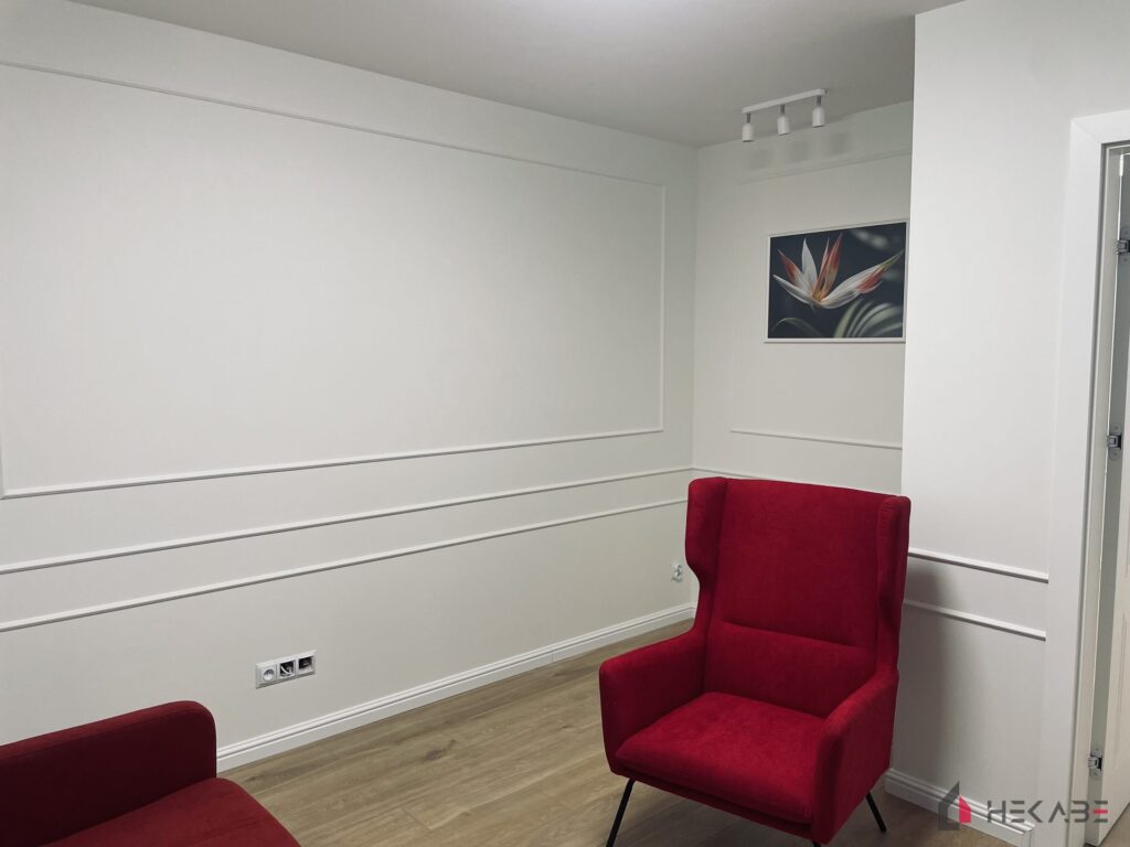 Mieszkanie Przemysłowa Katowice — projekt Hekabe, wykończenia wnętrz premium