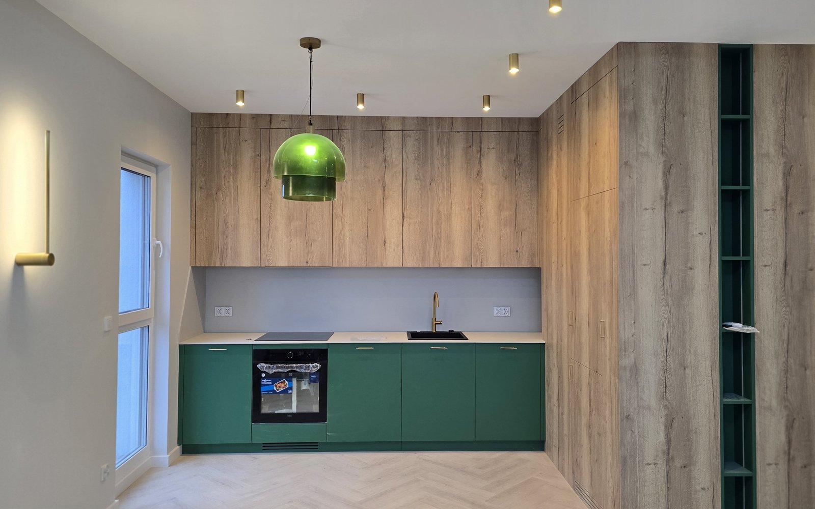 Zabudowa meblowa Katowice — kuchnia Ceglana II, Hekabe